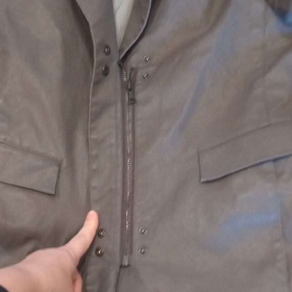 M0851 Gray Hooded Jacket - Picture 8 of 13